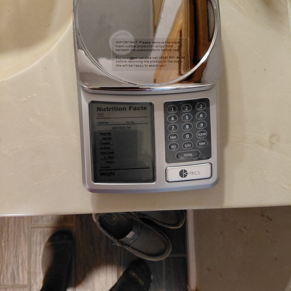 Silver Digital Kitchen Scale - Picture 3 of 6